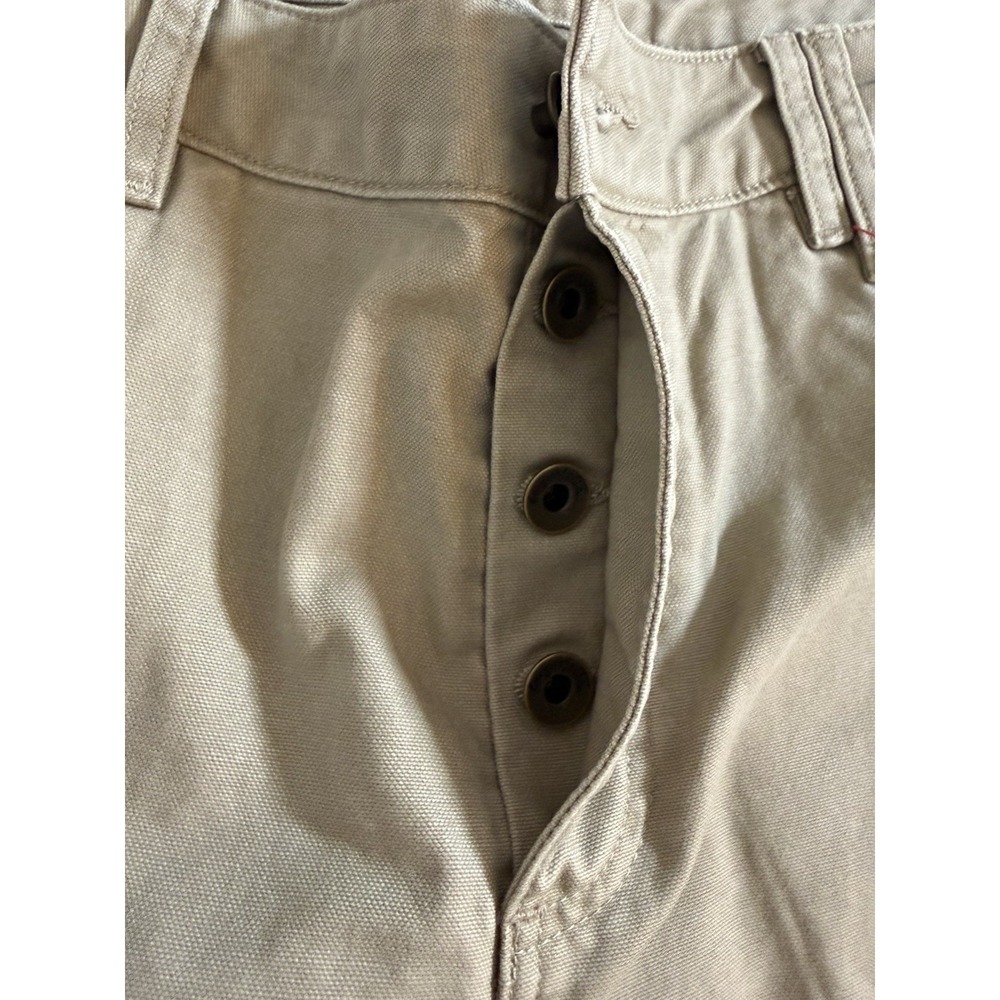 New Imperfects Courier Pants OG Fit 34X32 Badlands Beige Utility Canvas NWT - Picture 5 of 16